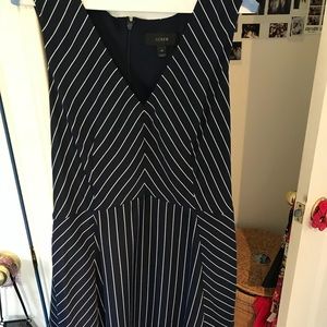 Blue Striped Dress
